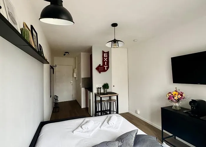 Apartmán Cosy Avec Parking Prive - Rer A - Proche Paris & Noisy-le-Grand